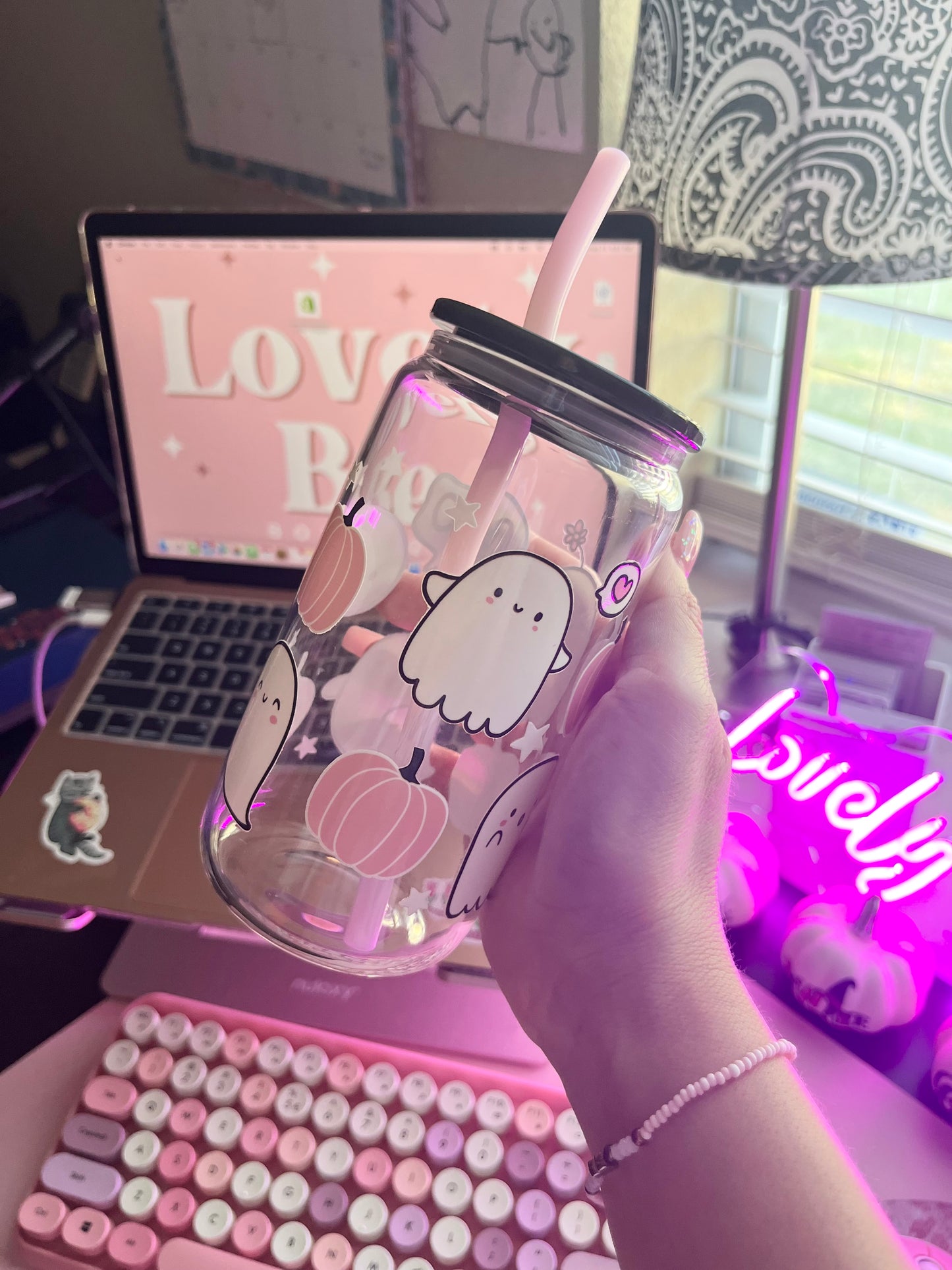 Peek-a-boo glass cup bundle
