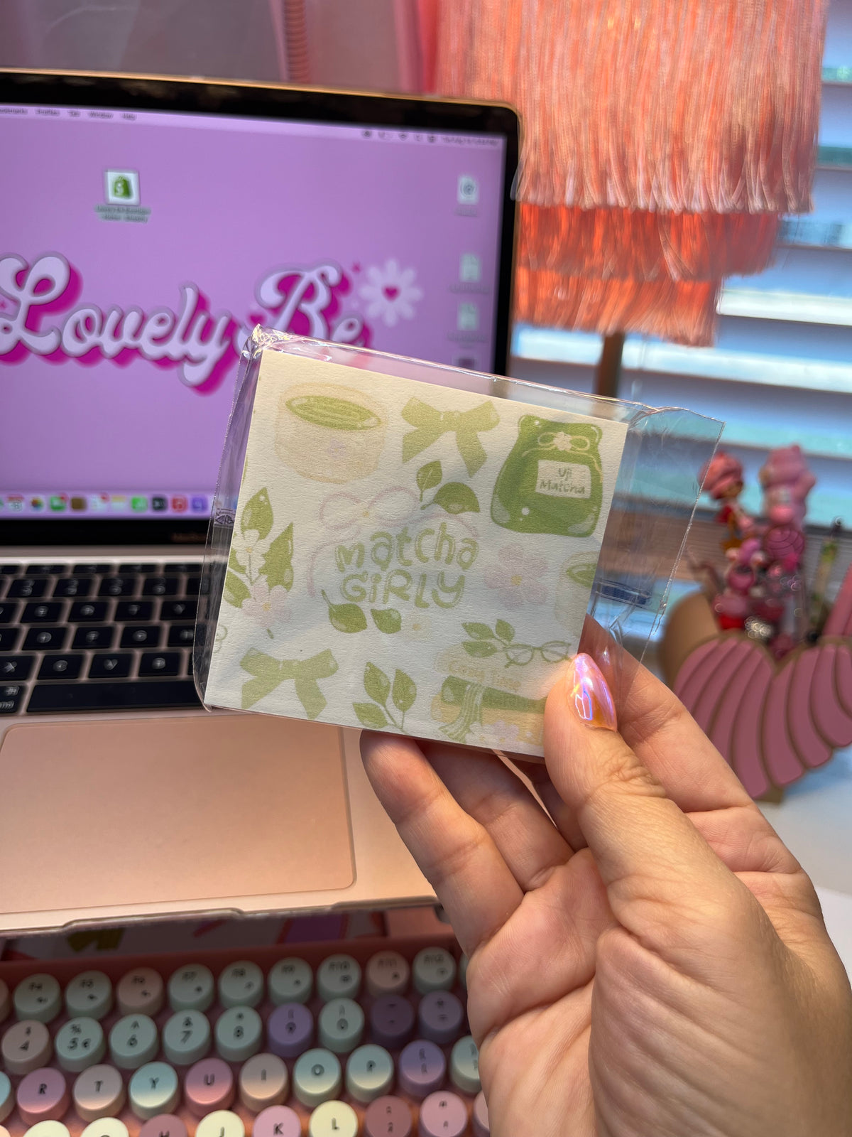 Cute girly sticky pads