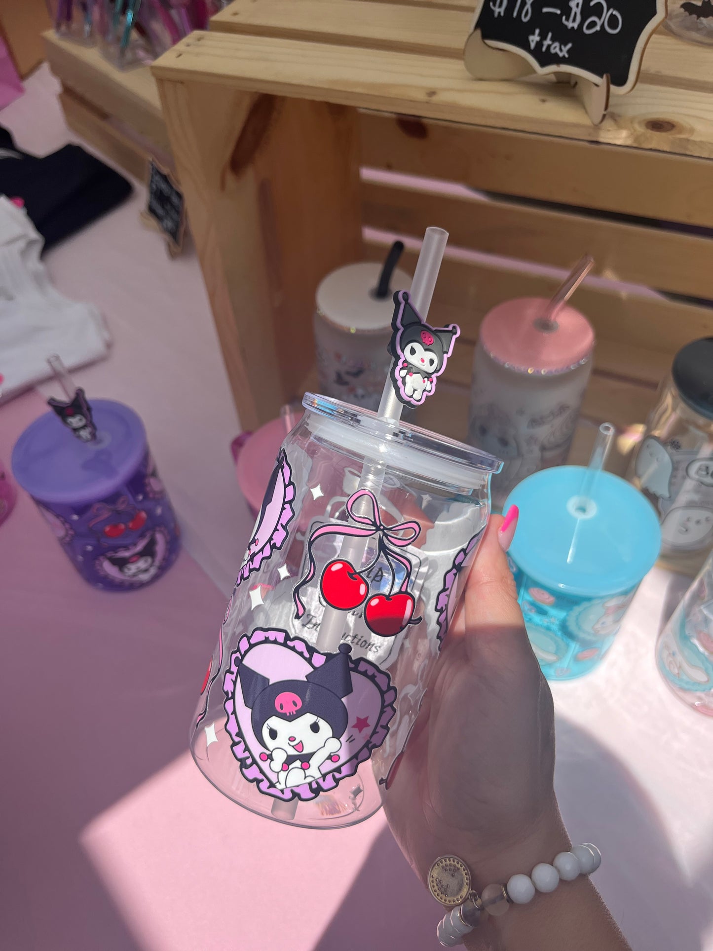 Kuromi plastic libby