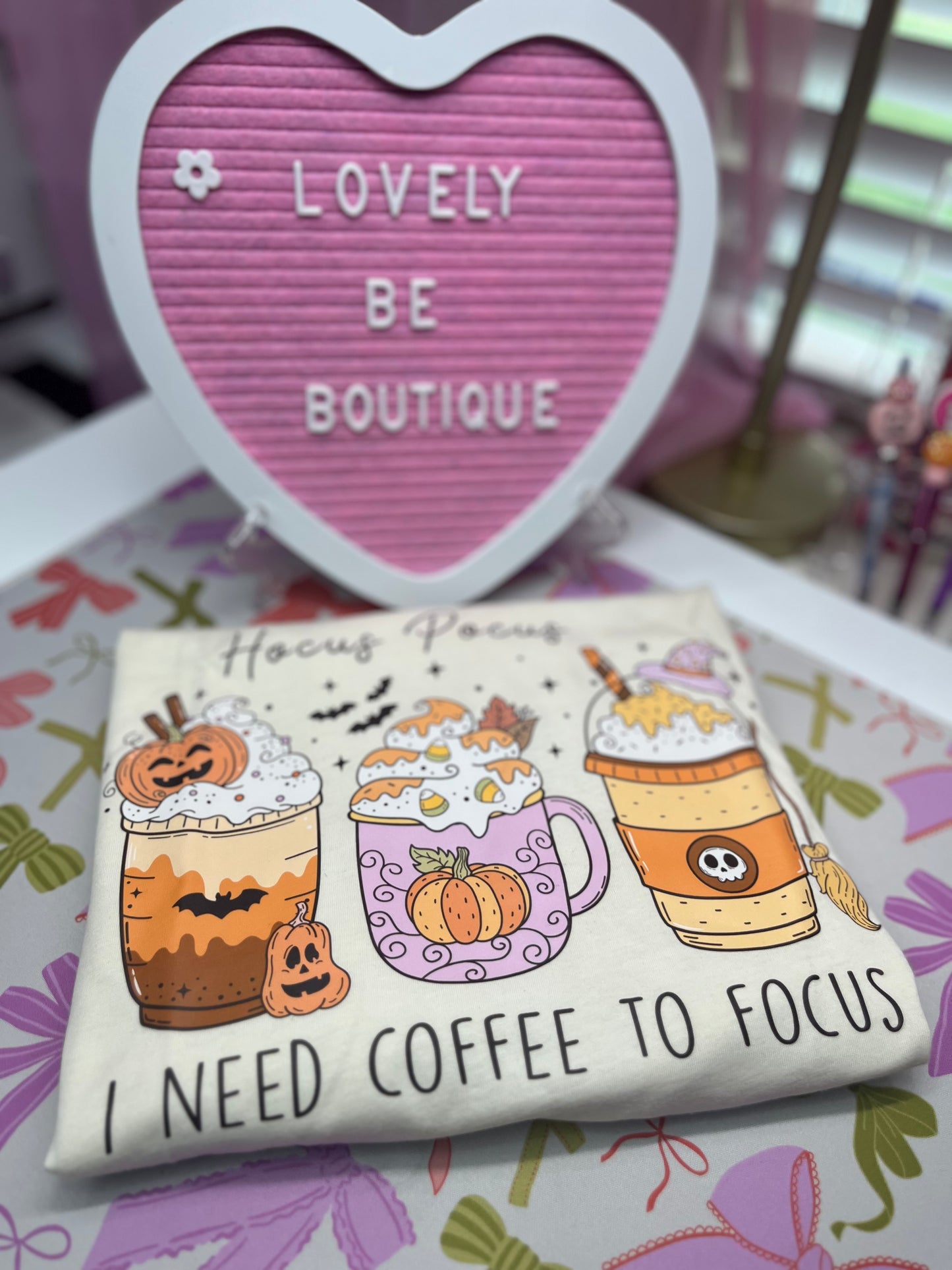 Hocus Pocus I need coffee to Focus shirt