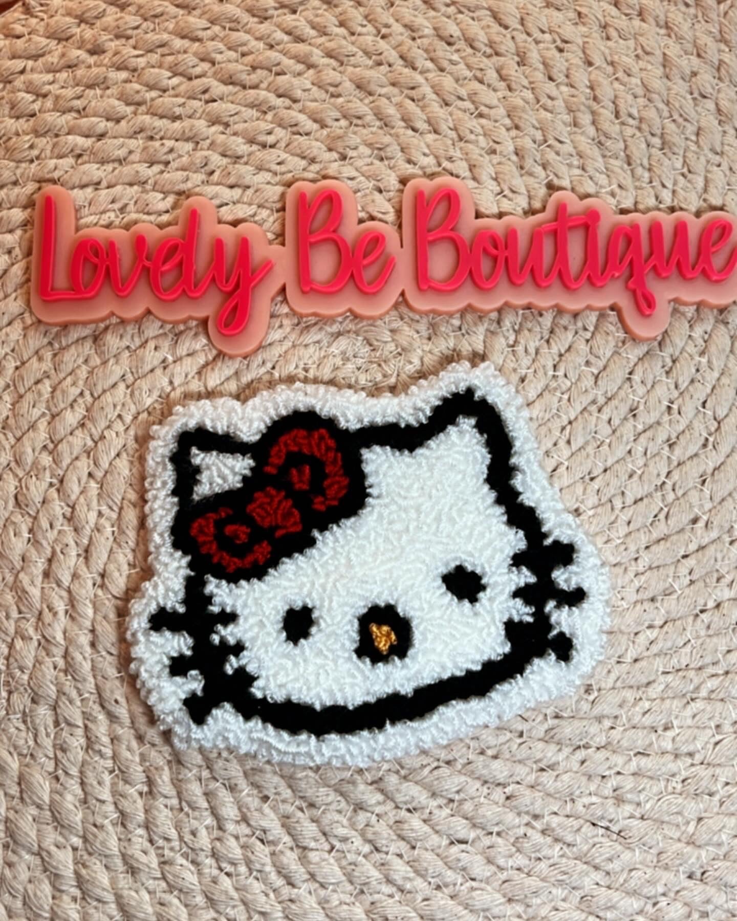 Hello Kitty mug rug (cup coaster)