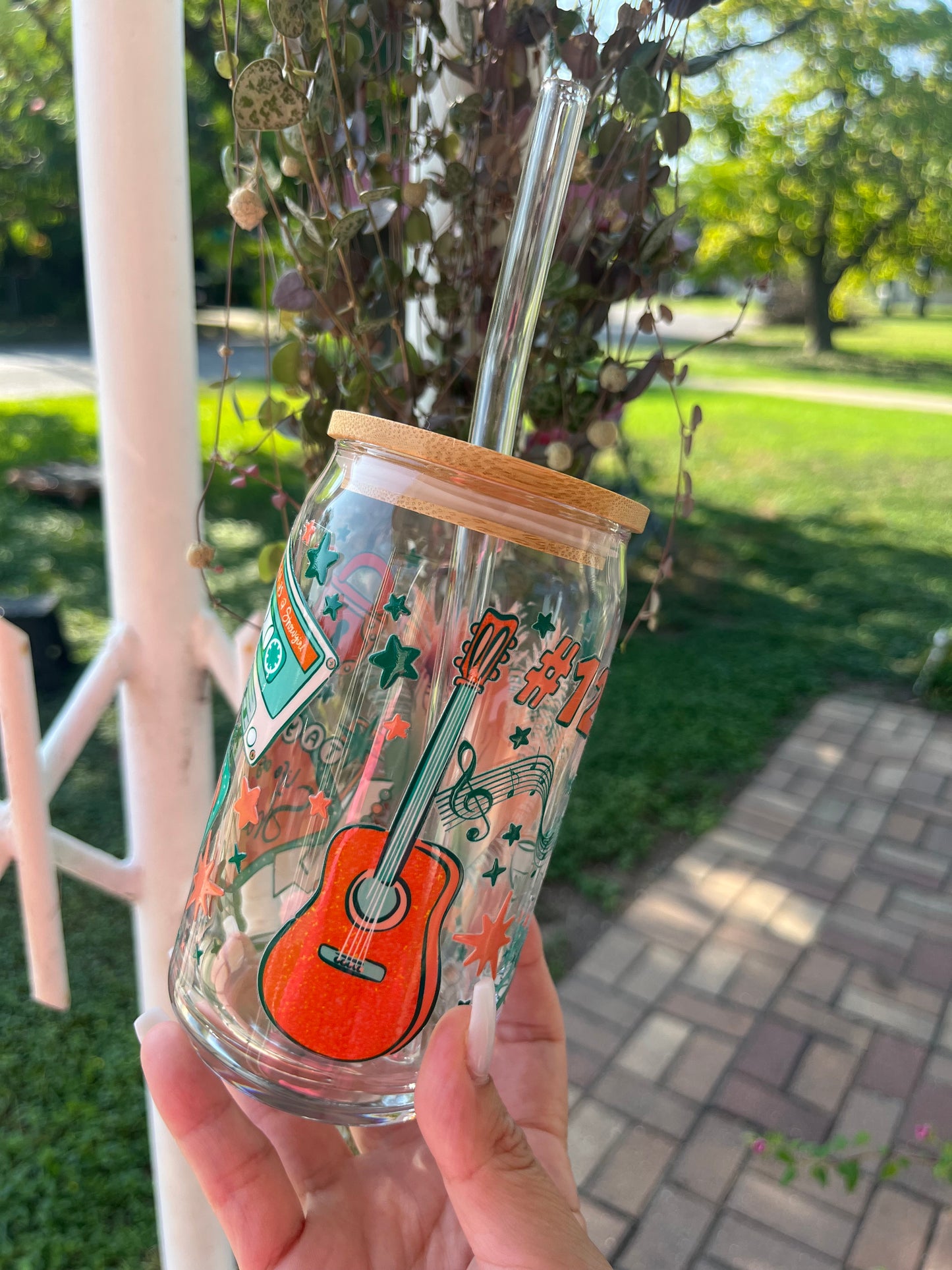 Life of a showgirl glass cup