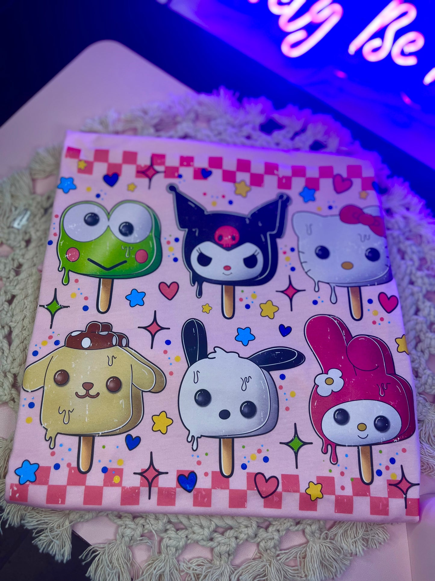 Kitty and friends popsicles YOUTH SIZE