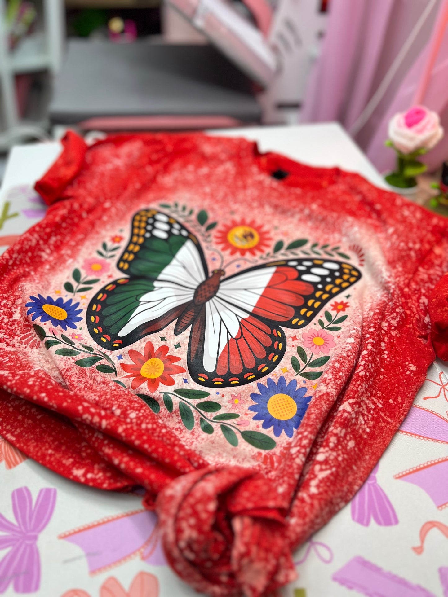 Mariposa bleached tee