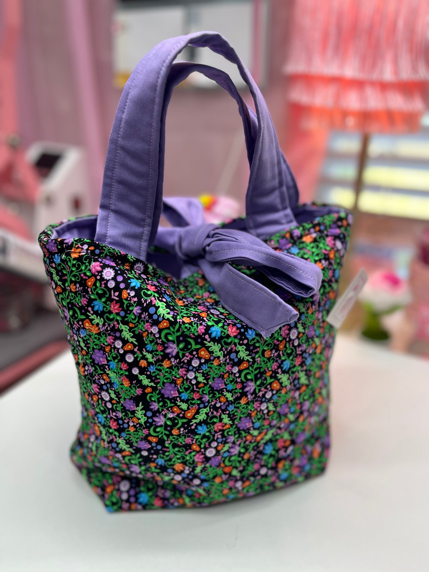 Small Floral handbag tote