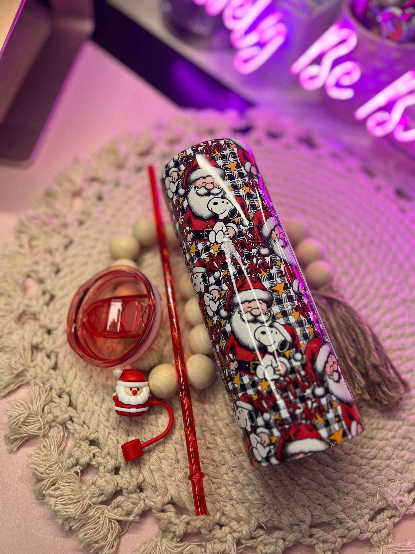 Merry & Bright tumbler