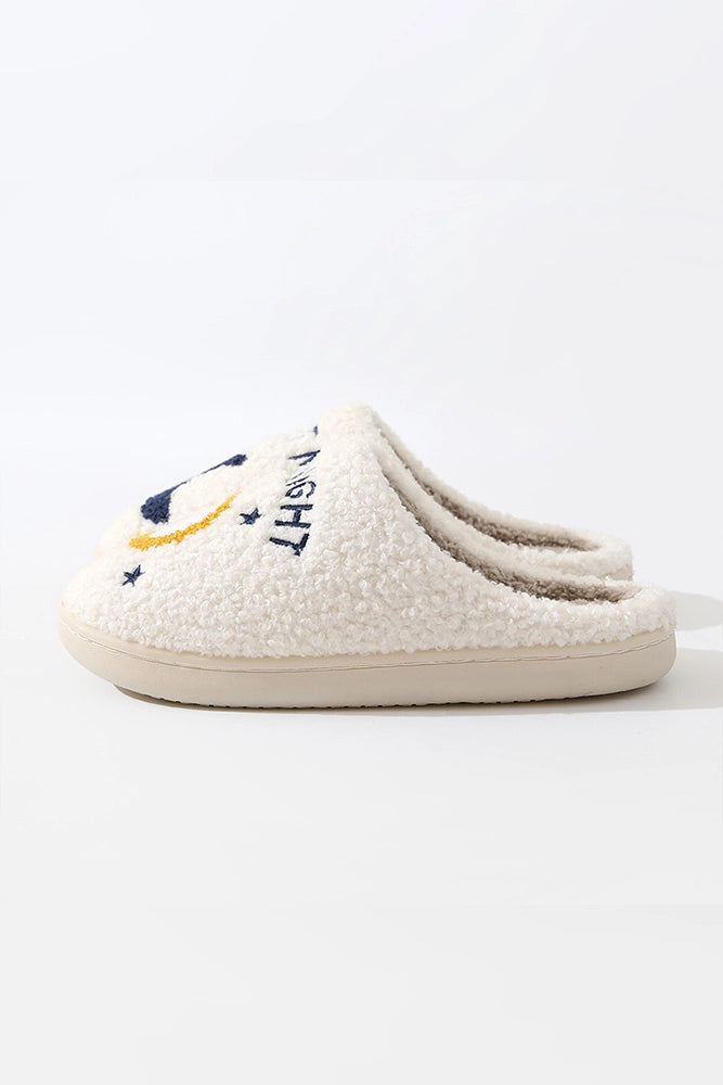 Meet Me at Midnight slippers