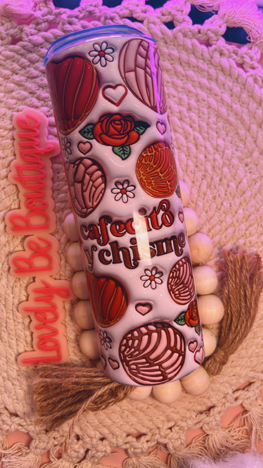 Valentine Conchas tumbler