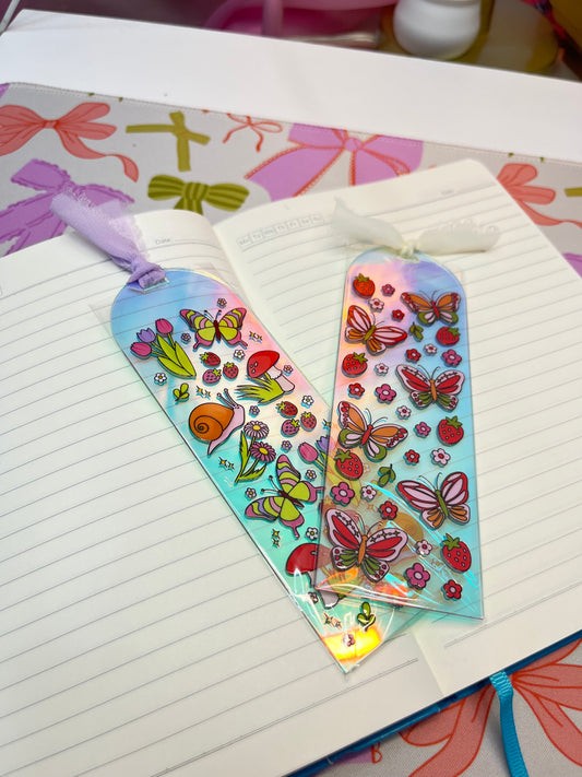 Spring bookmarks