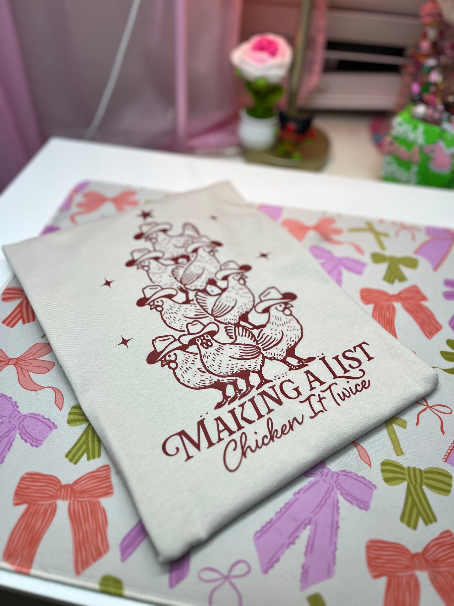 Chicken it Twice shirt