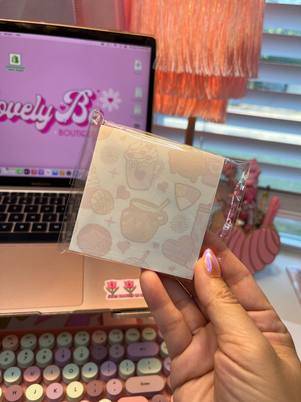 Cute girly sticky pads