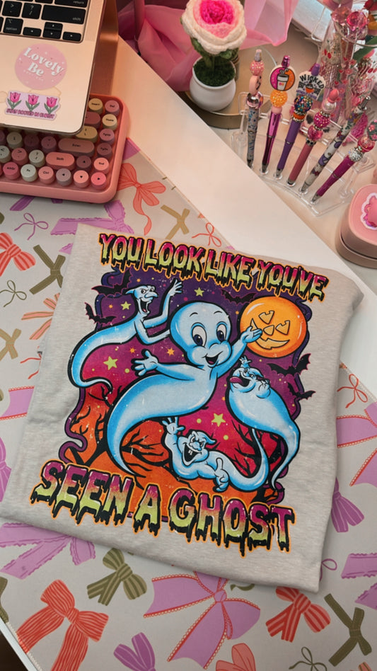 Cute ghost SAND COLOR tee