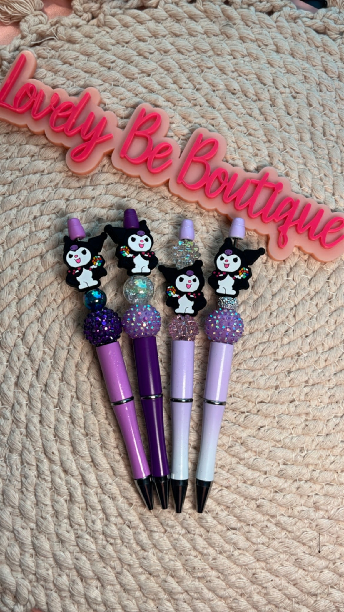 Kuromi Purple pens