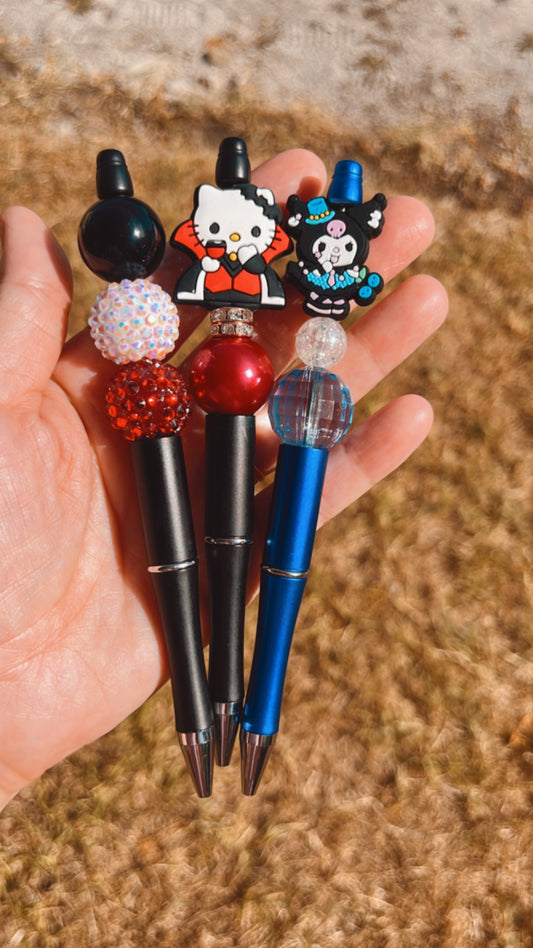 Cute Kitty beaded pens
