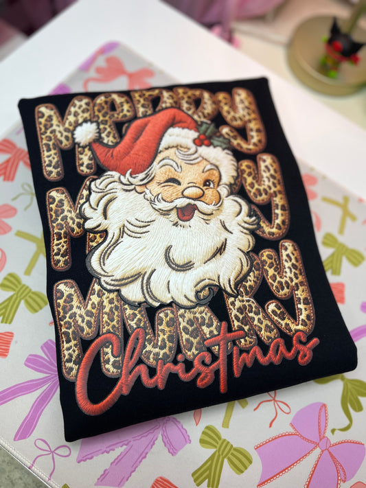 Merry Merry Merry Christmas sweater