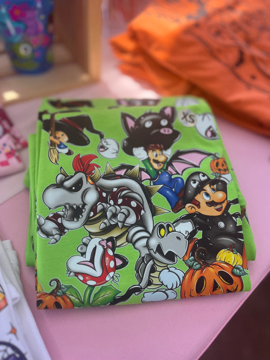 Spooky Mario Halloween YOUTH shirt