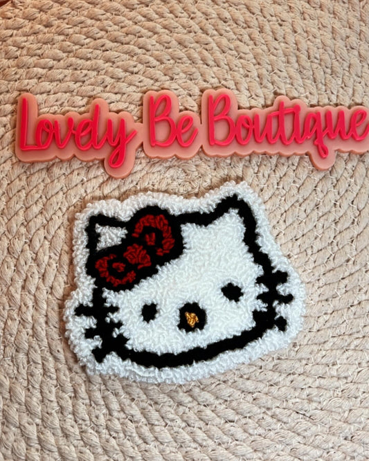 Hello Kitty mug rug (cup coaster)