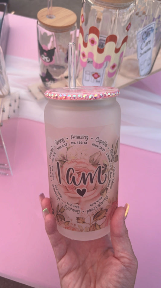 I am frosted glass cup bundle