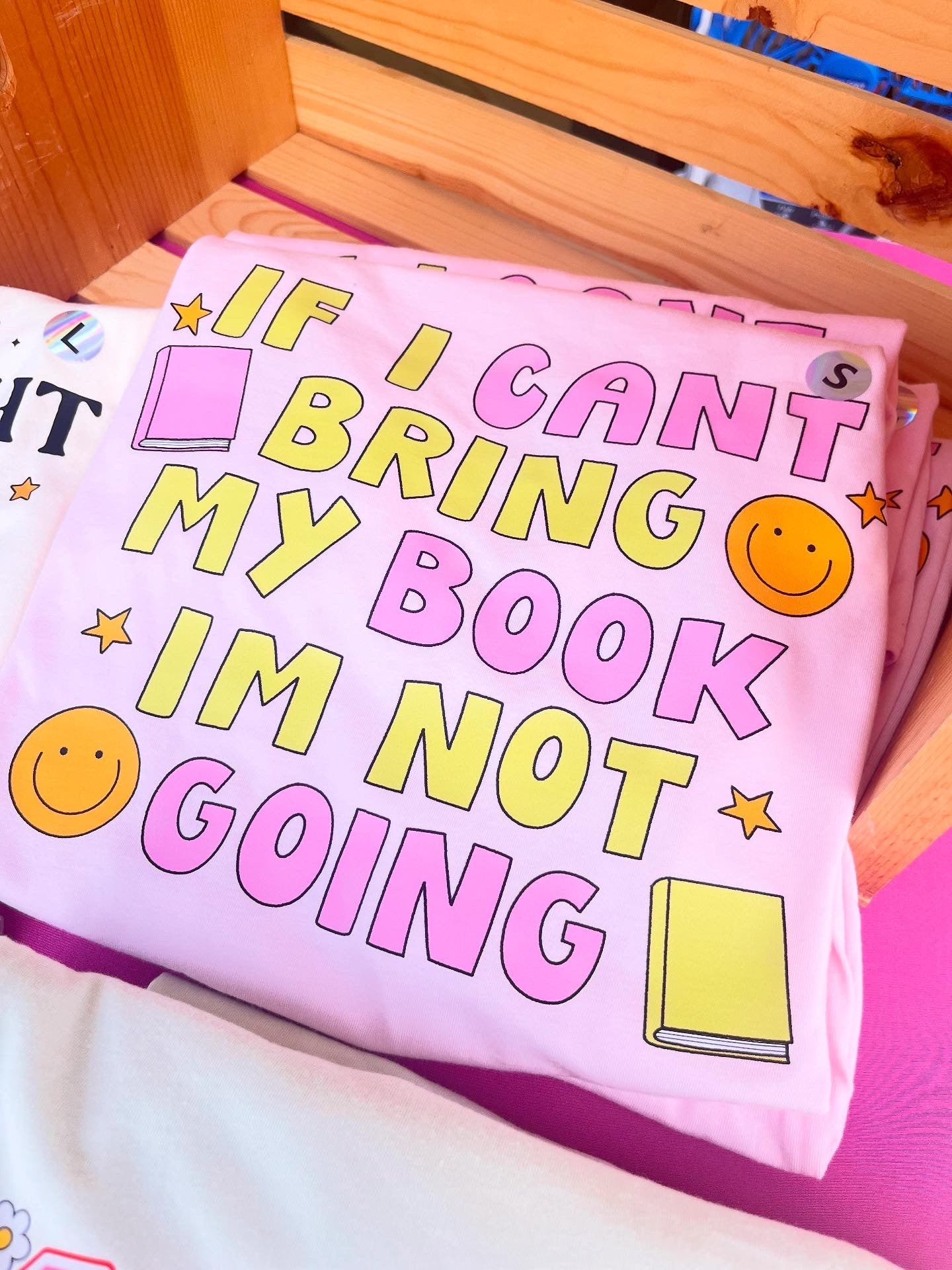 If I can't bring my book shirt