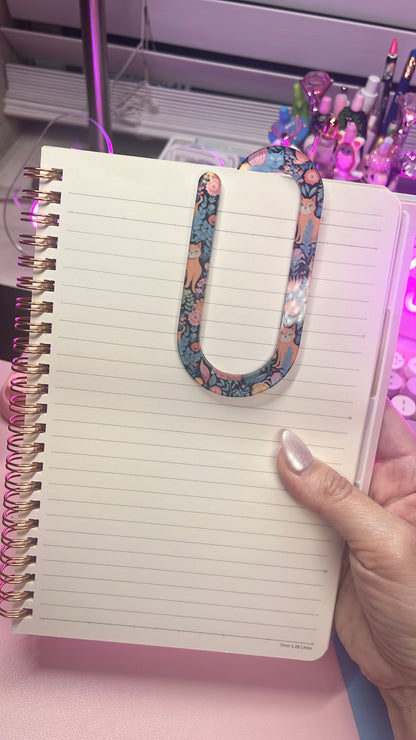 Cat lovers jumbo paperclip