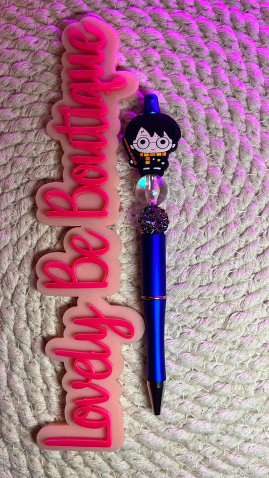 Wizardly beaded pen