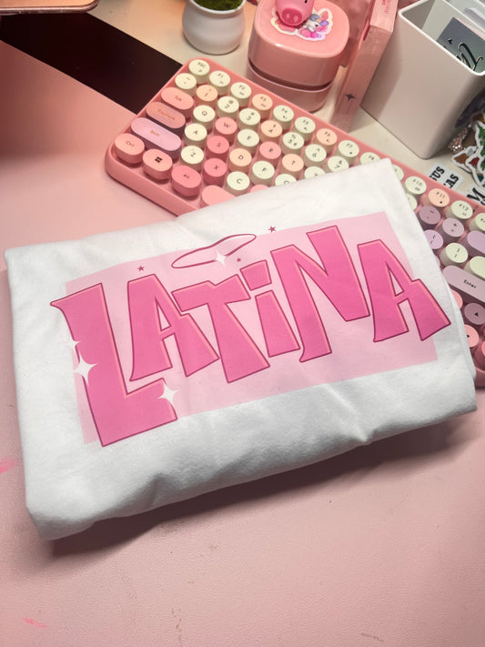 Pink Latina T-  Shirt