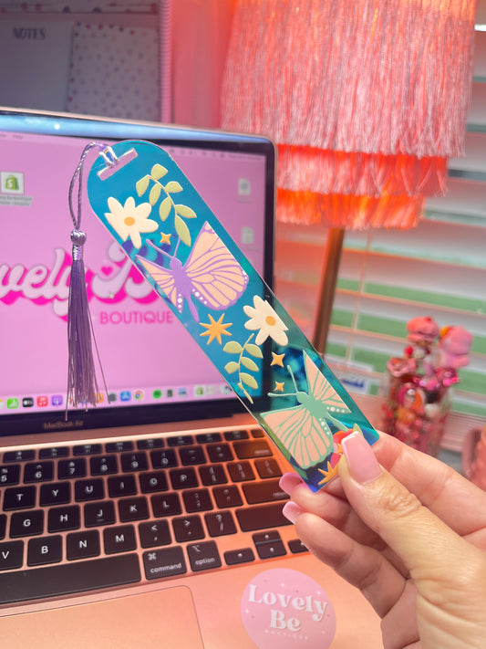 Iridescent Butterfly bookmark