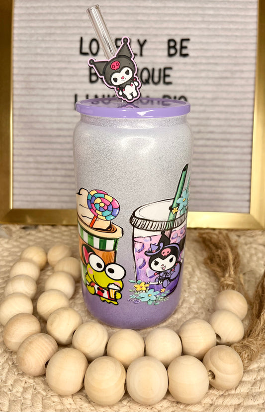 Kuromi & friends glass cup BUNDLE