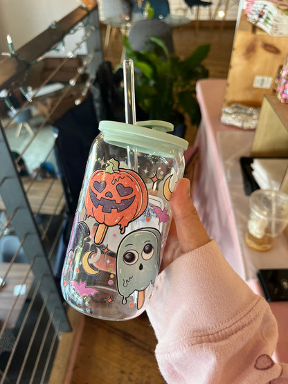 Spooky Paletas (icecream) glass libby cup