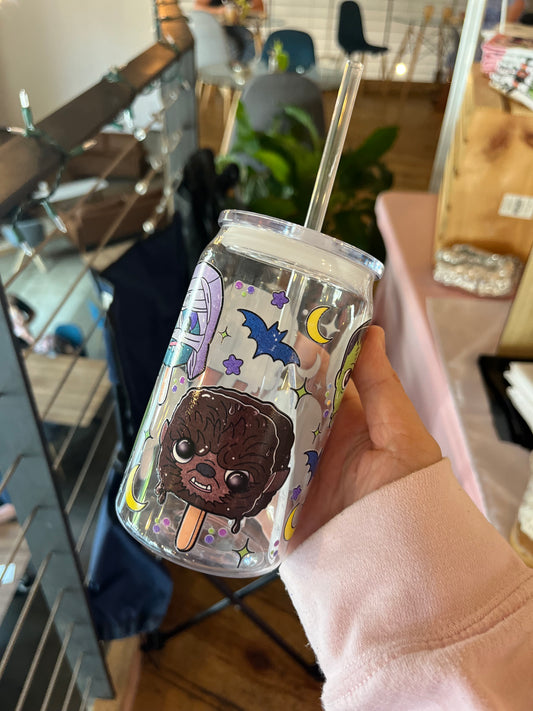 Spooky creatures plastic libby cup