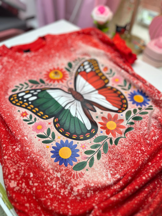 Mariposa bleached tee