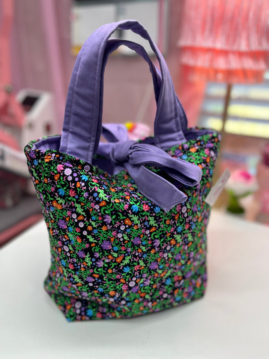 Small Floral handbag tote