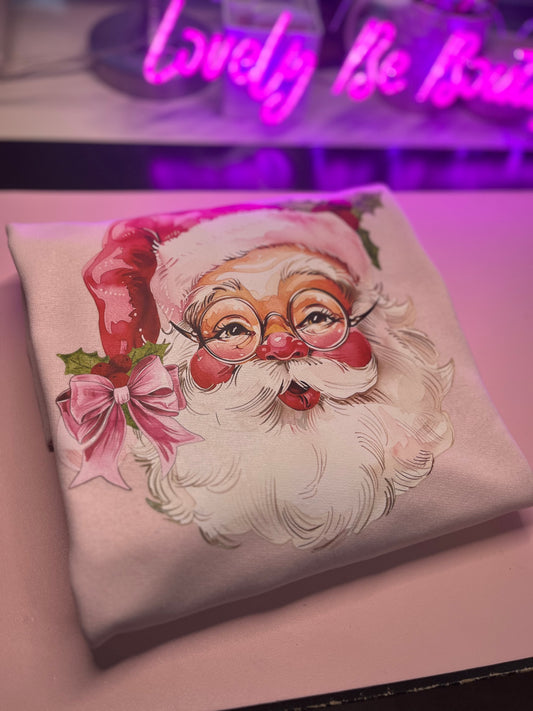 Pretty Santa Pink Sweater