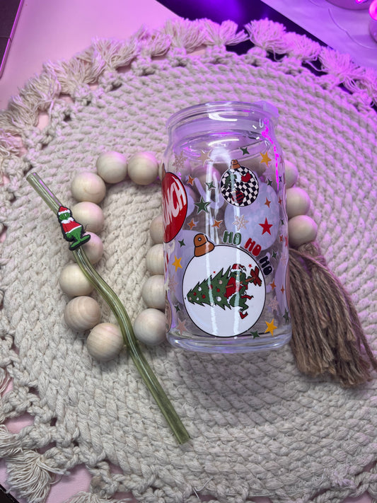 The Grinch! glass cup bundle