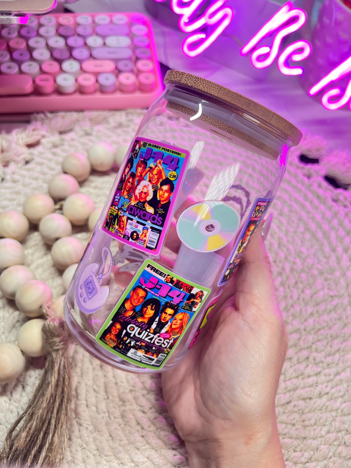 J14 magazine libby glass cup