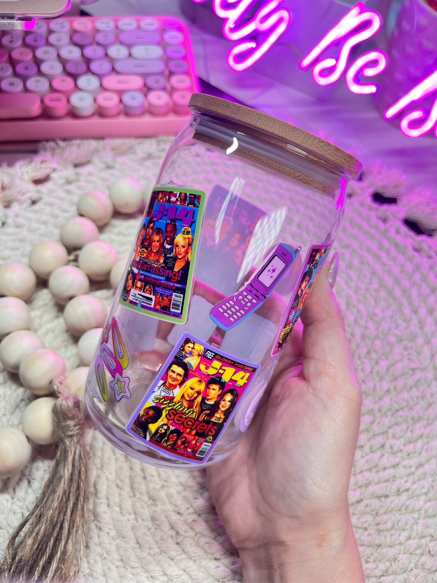 J14 magazine libby glass cup