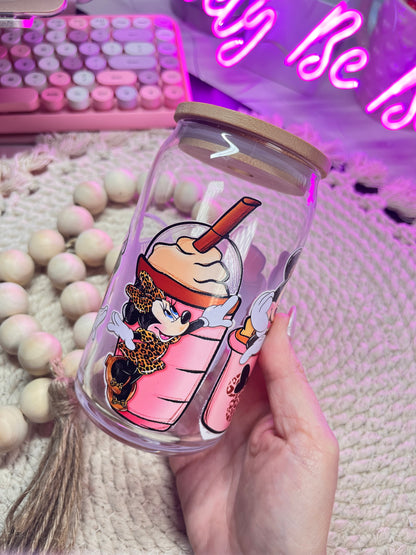 Minnie lattes libby glass cup