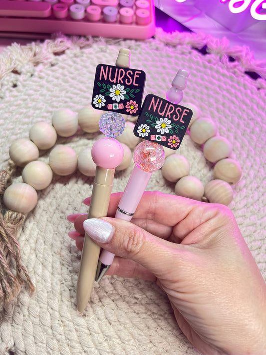 Nurse beaded pens
