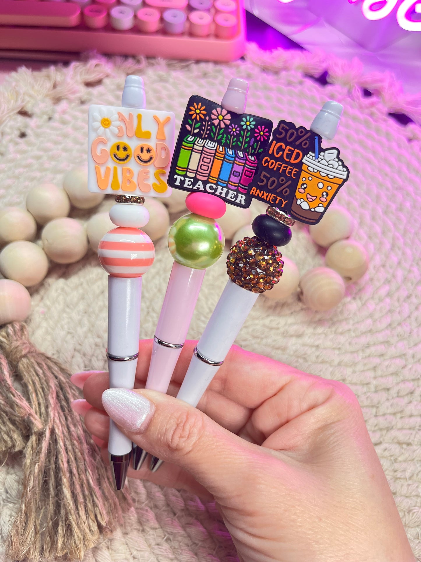 Cute beaded Pens
