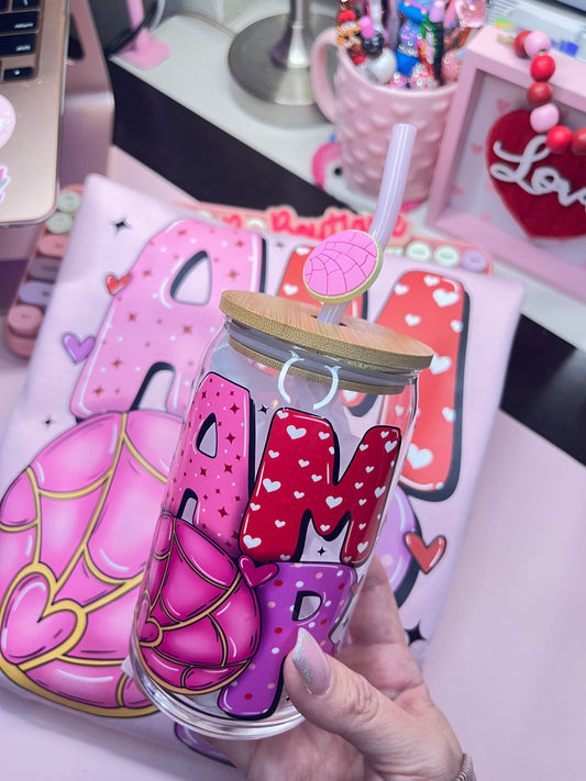 Amor glass libby cup ONLY