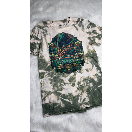 Freddy Krueger Tye dye tee - Lovely Be Boutique